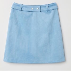 H&M blue mini skirt women’s